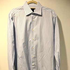 David Donahue French Cuff Dress Shirt